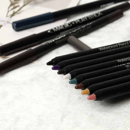 12 Color Eyeliner Pencil Pearl Eyes Lying Silkworm