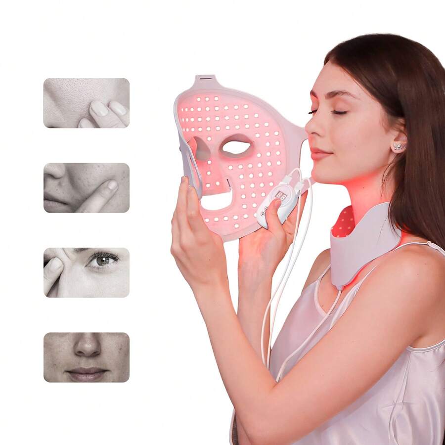 LumiGlow LED Acne & Beauty Therapy Mask