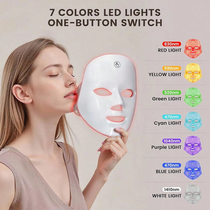 LumiGlow LED Acne & Beauty Therapy Mask