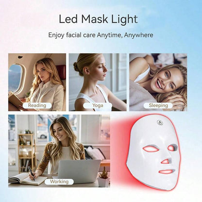 LumiGlow LED Acne & Beauty Therapy Mask