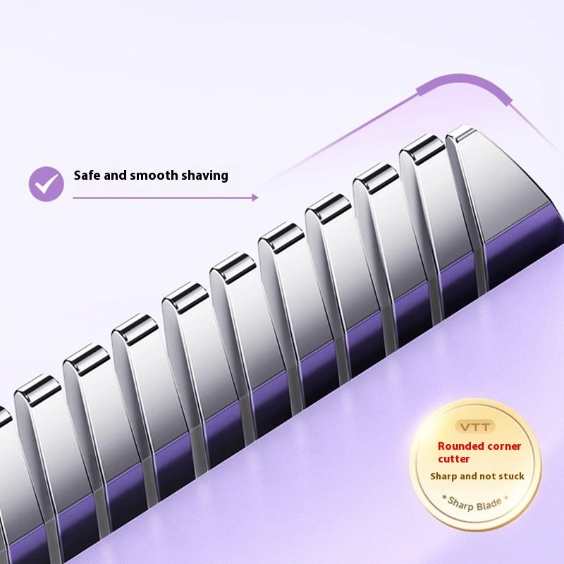 Portable Wireless Charging Lady Shaver Double-headed Electric Hair Removal Device