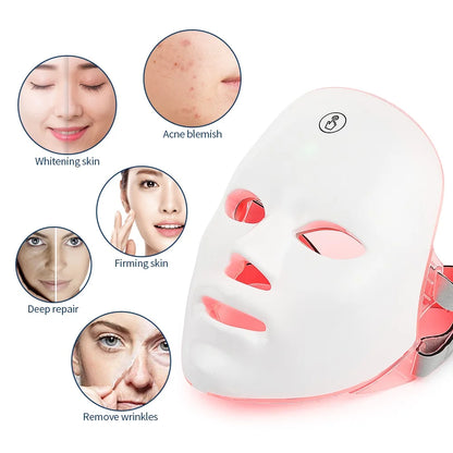 LumiGlow LED Acne & Beauty Therapy Mask