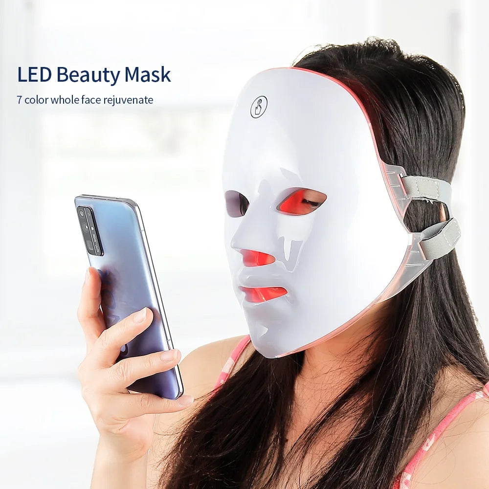 LumiGlow LED Acne & Beauty Therapy Mask